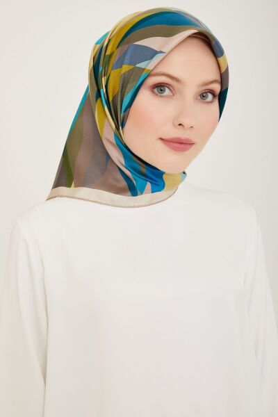 Belli % 100 Twill İpek Eşarp 4004D 32
