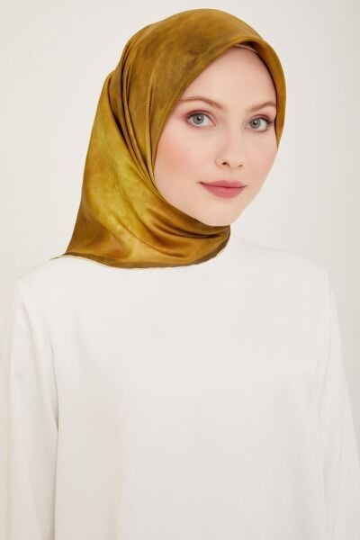 Belli % 100 Twill İpek Eşarp 4008D 35