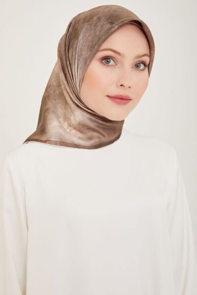 Belli % 100 Twill İpek Eşarp 4008D 82
