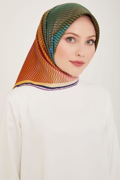 Belli % 100 Twill İpek Eşarp 4012D 34