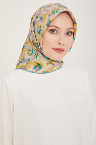 Belli 80 Belli Twill İpek Eşarp 4016D