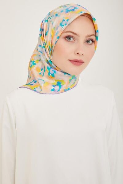 Belli %100 Twill İpek Eşarp 4016D 07