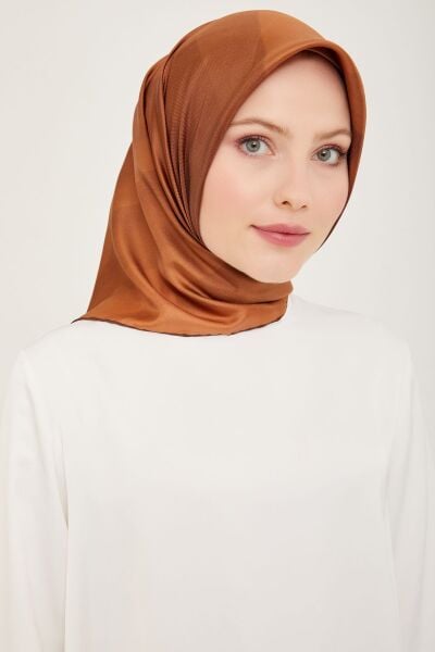Belli % 100 Twill İpek Eşarp 4019DT 50
