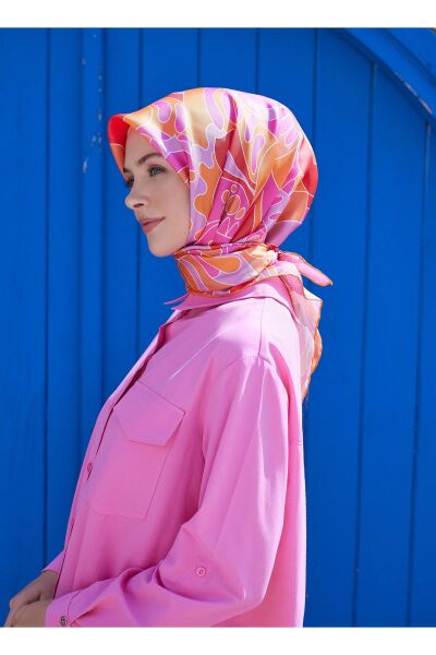 Belli % 100 Twill İpek Eşarp 4032DM 54