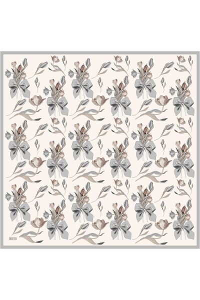 Belli % 100 Twill İpek Eşarp 4037DM 85