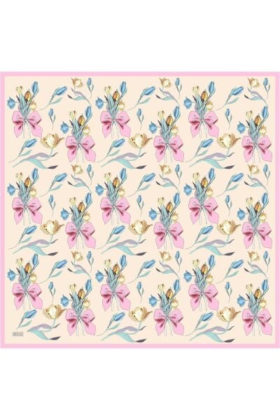 Belli % 100 Twill İpek Eşarp 4037DM 82