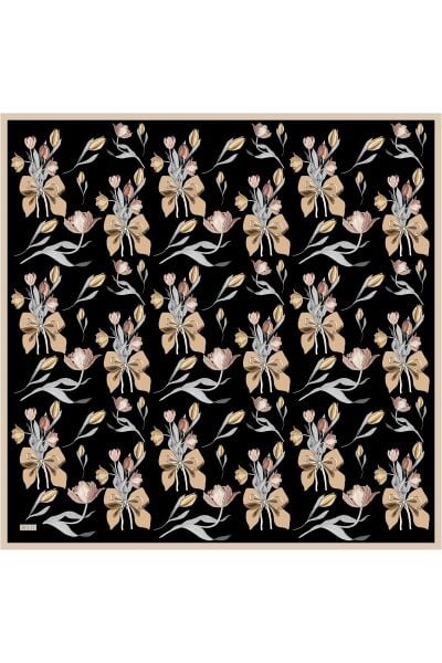 Belli % 100 Twill İpek Eşarp 4037DM 86