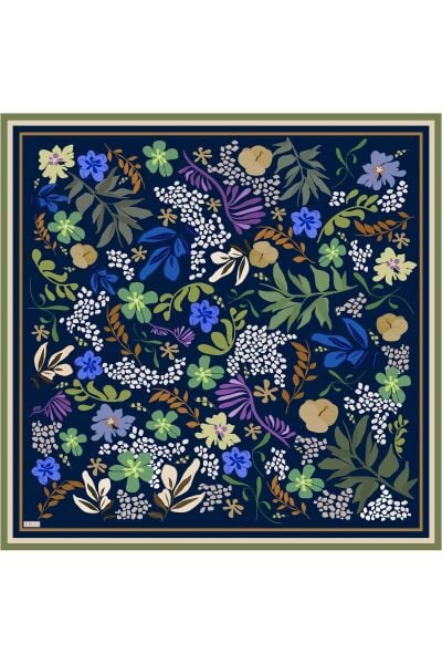 Belli % 100 Twill İpek Eşarp 4043DM 31