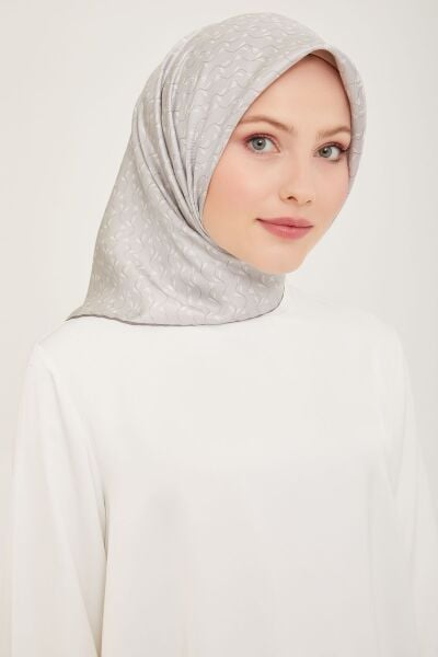 Belli % 100 Twill İpek Eşarp 4001D 04