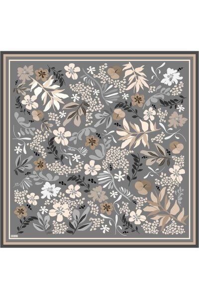 Belli % 100 Twill İpek Eşarp 4043DM 08