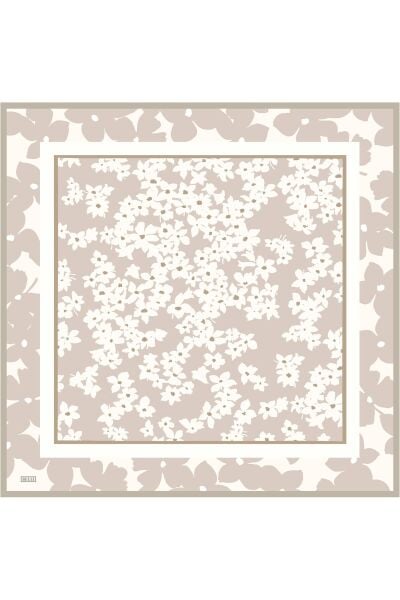 Belli % 100 Twill İpek Eşarp 4044DM 85