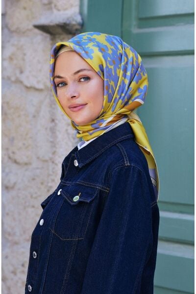 Belli % 100 Twill İpek Eşarp 4044DM 31
