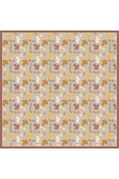 Belli % 100 Twill İpek Eşarp 4045DM 36