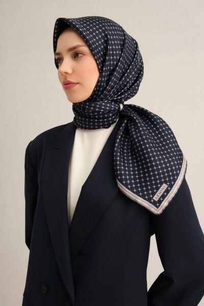 Armine 2025 Ilkbahar Yaz Sezonu % 100 Twill Ipek Eşarp 9345dm 11