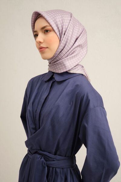 Armine 2025 Ilkbahar Yaz Sezonu % 100 Twill Ipek Eşarp 9345dm 83