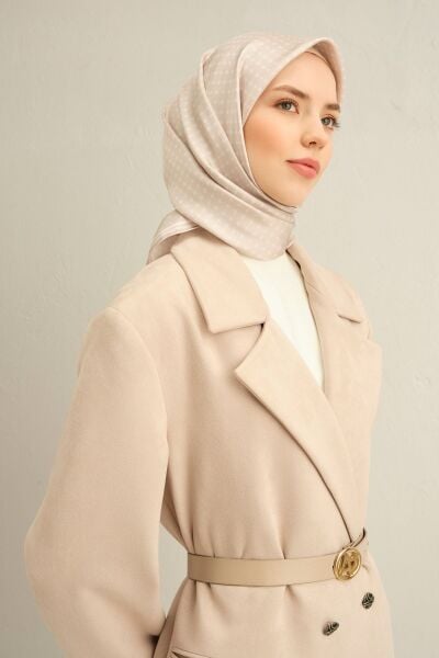 Armine 2025 Ilkbahar Yaz Sezonu % 100 Twill Ipek Eşarp 9345dm 86