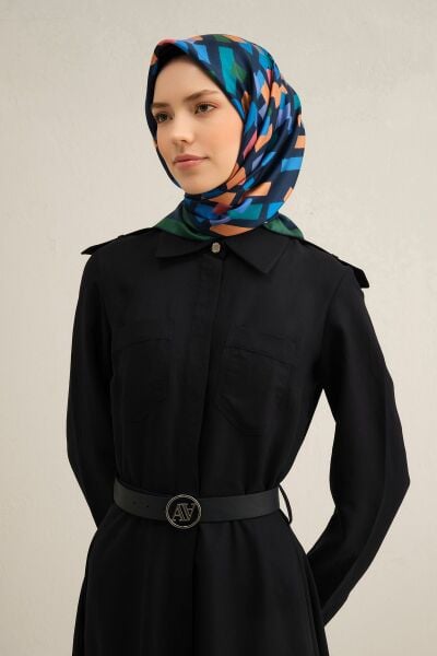 Armine 2025 Ilkbahar Yaz Sezonu % 100 Twill Ipek Eşarp 9341dm 58