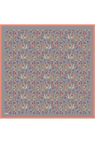 Belli % 100 Twill İpek Eşarp 4057DM 80