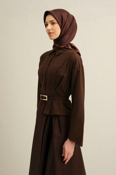 Armine 2025 Ilkbahar Yaz Sezonu % 100 Twill Ipek Eşarp 9301dm 81