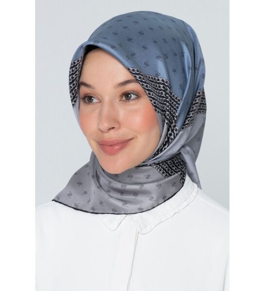 Armine Nostalji Serisi %100 Sura İpek Eşarp 8113D 04