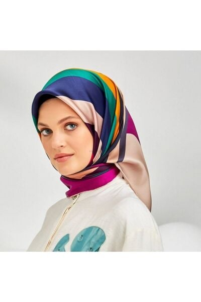 Armine Nostalji Serisi %100 Sura İpek Eşarp 8301D 84