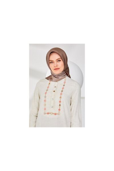 Armine Nostalji Serisi %100 Sura İpek Eşarp 8338D 34