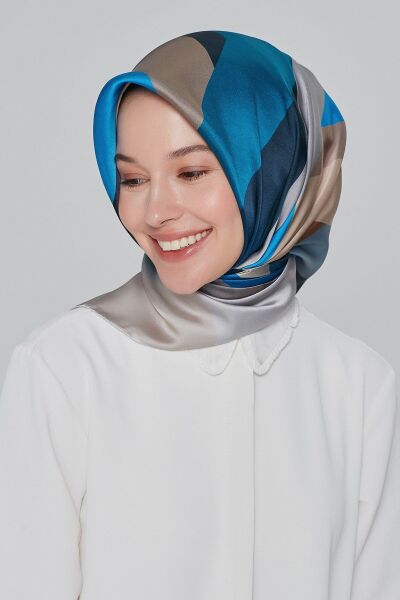 Armine Nostalji Serisi %100 Sura İpek Eşarp 8424D 33