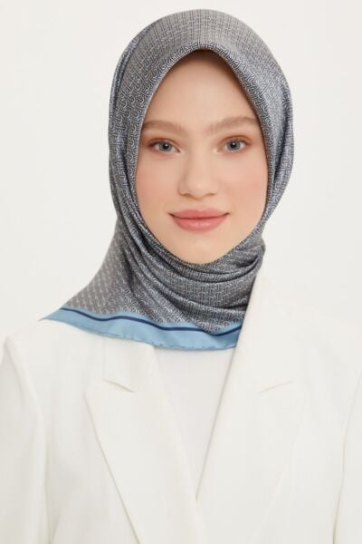 Armine Nostalji Serisi %100 Twill İpek Eşarp 8733D 38