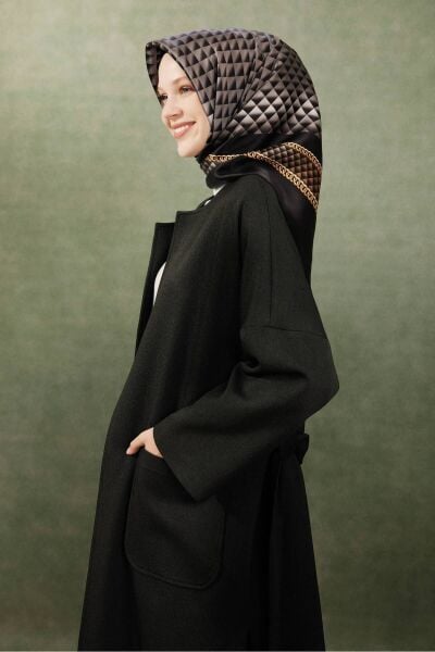 Armine Nostalji Serisi %100 Twill İpek Eşarp 8834D 32