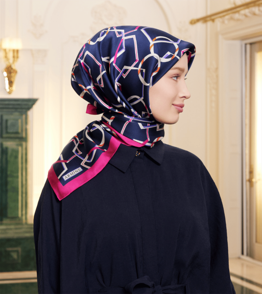 Armine 2023 Yaz Sezonu %100 Sura İpek Eşarp 8916D 08