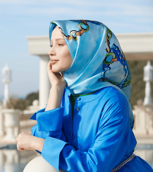 Armine 2023 Yaz Sezonu %100 Twill İpek Eşarp 8920D 32