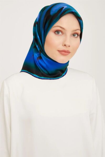 Armine Nostalji Serisi %100 Sura İpek Eşarp 9020D 12