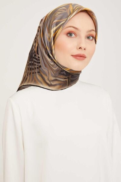 Armine 2024 Kış Sezonu %100 Twill İpek Eşarp 9038D 31