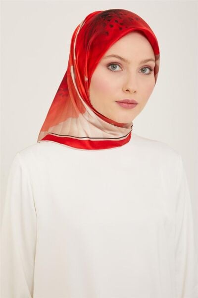 Armine 2024 Yaz Sezonu %100 Sura İpek Eşarp 9100D 83