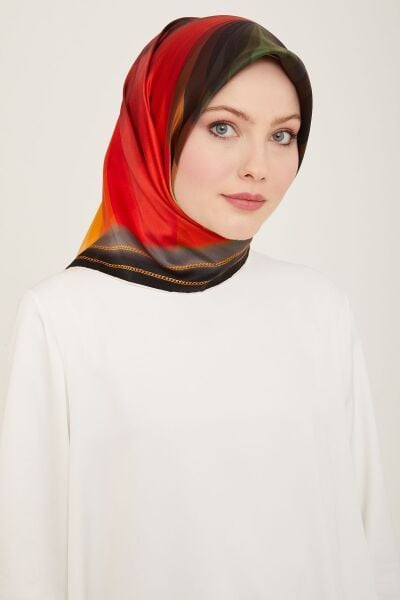 Armine 2024 Yaz Sezonu %100 Sura İpek Eşarp 9112D 20