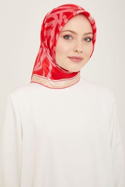 Armine 2024 Yaz Sezonu %100 Twill İpek Eşarp 9123D 81