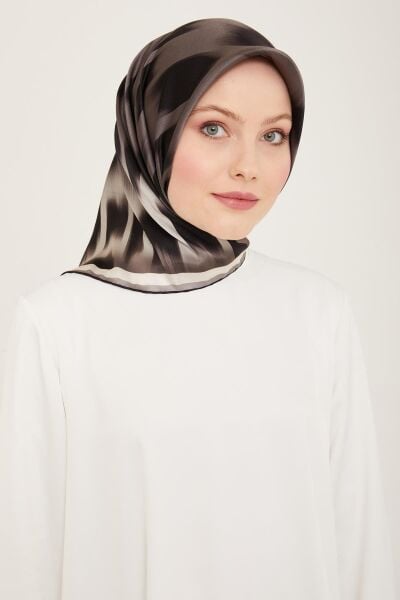Armine 2024 Yaz Sezonu %100 Twill İpek Eşarp 9155D 02
