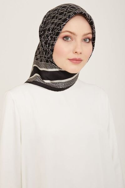Armine 2024 Yaz Sezonu %100 Sura İpek Eşarp 9167D 01