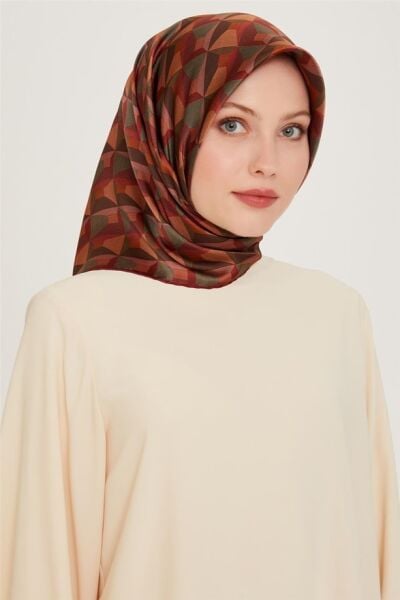 Armine  2024-2025 Sonbahar-Kış Sezonu % 100 Twill İpek Eşarp 9204D 82