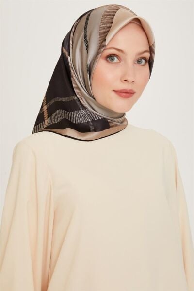 Armine 2024-2025 Sonbahar-Kış Sezonu % 100 Twill İpek Eşarp 9206D 83