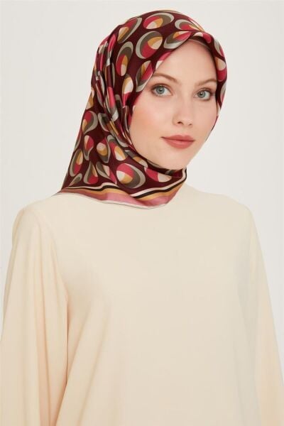 Armine 2024-2025 Sonbahar-Kış Sezonu % 100 Twill İpek Eşarp 9219D 37