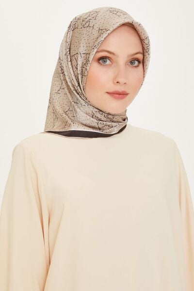 Armine 2024-2025 Sonbahar-Kış Sezonu Twill İpek Eşarp 9228DT 81