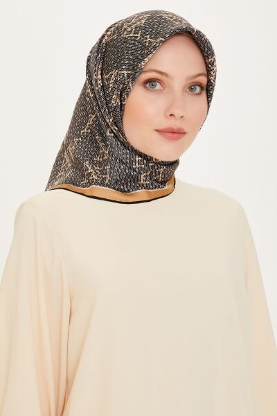 Armine 2024-2025 Sonbahar-Kış Sezonu % 100 Twill İpek Eşarp 9228DT 06