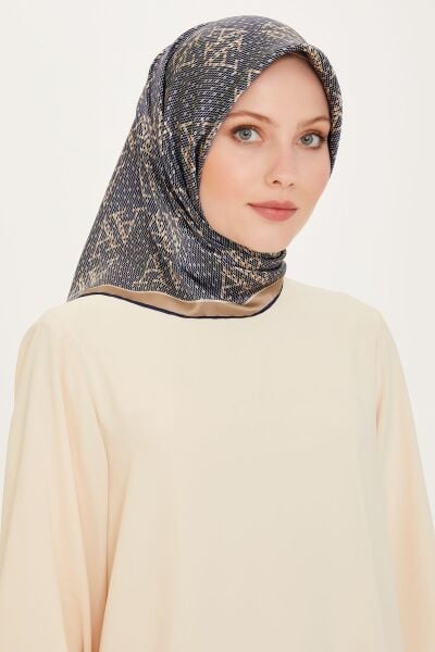 Armine 2024-2025 Sonbahar-Kış Sezonu % 100 Twill İpek Eşarp 9228DT 05