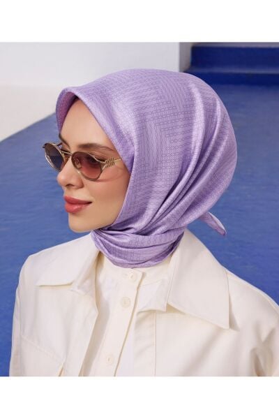 Belli 2025 Yaz Sezonu % 100 Twill İpek Eşarp 4104D 56